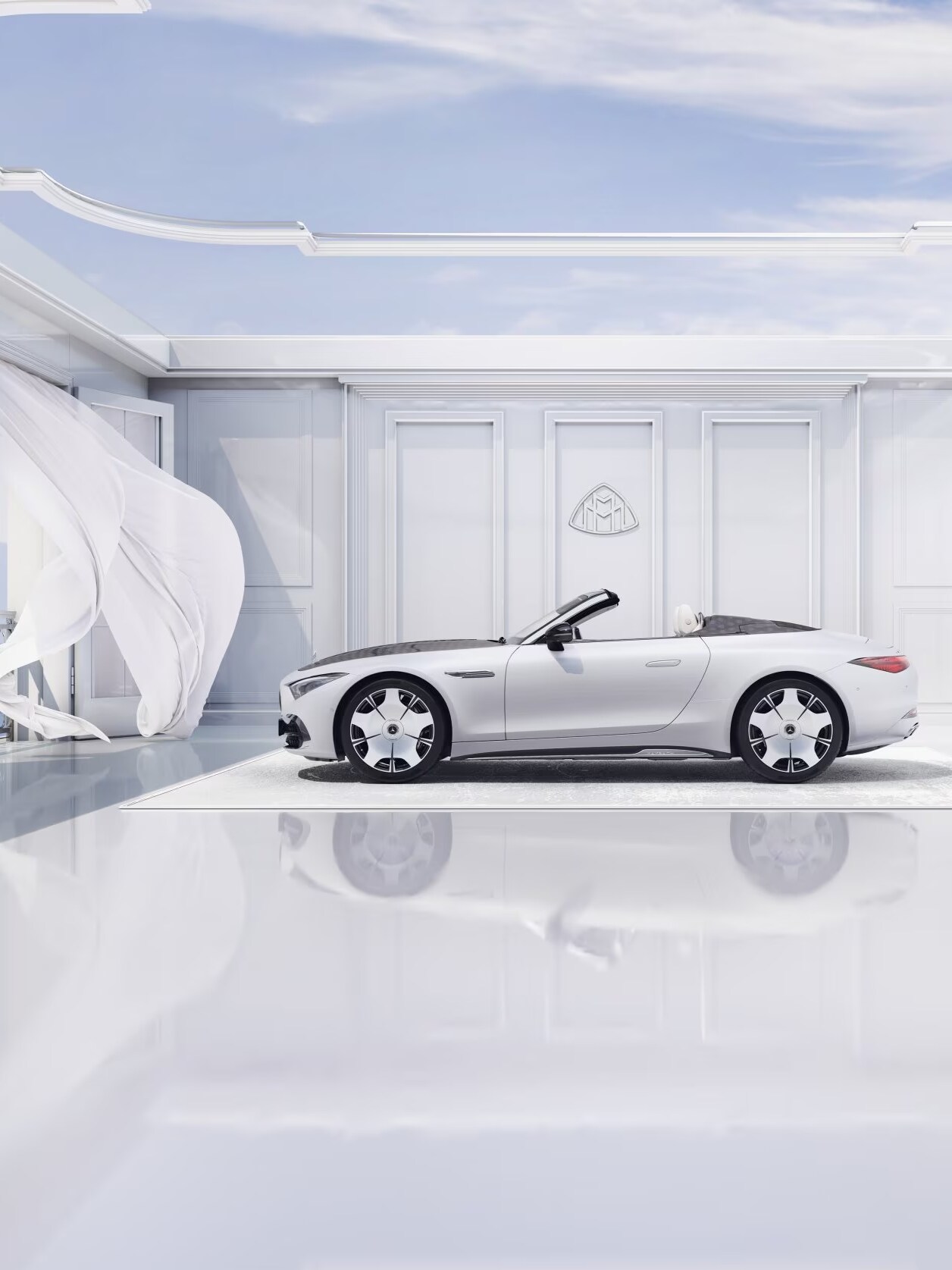 Tamamen yeni Mercedes-Maybach SL 680. 