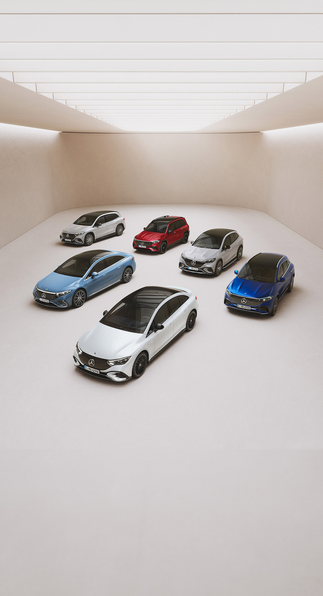 EQ modelleri EQ modellerinin önden görünümü