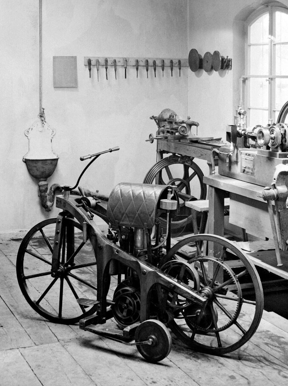 Stuttgart-Cannstatt'daki test merkezi