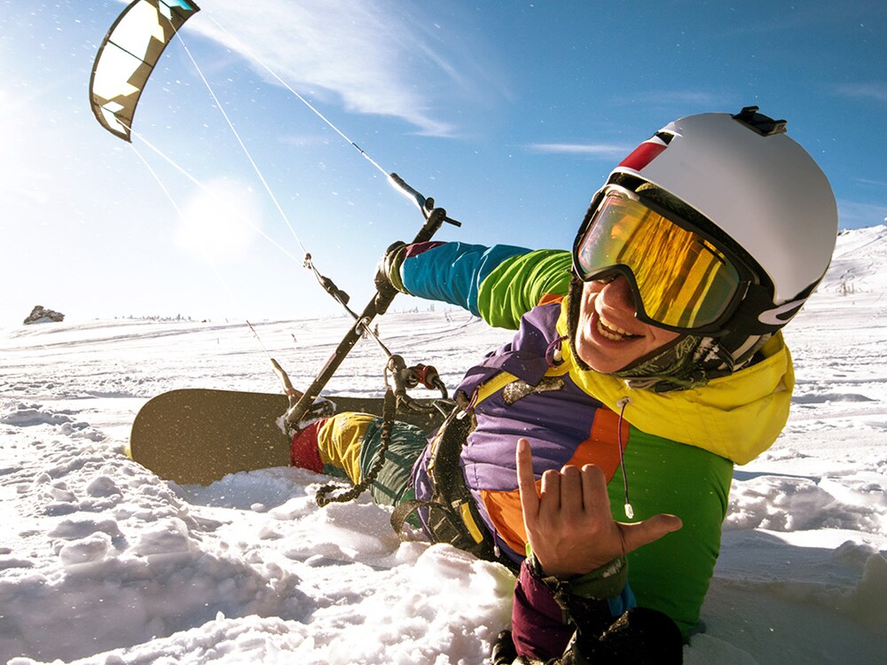 Kış Sporları: Snowkite