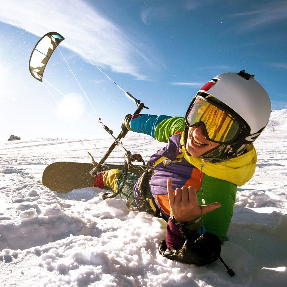 Kış Sporları: Snowkite Kış Sporları: Snowkite