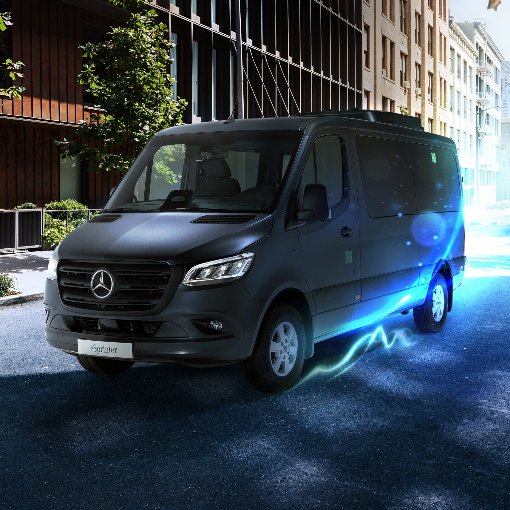 Mercedes-Benz eSprinter Minibüs.