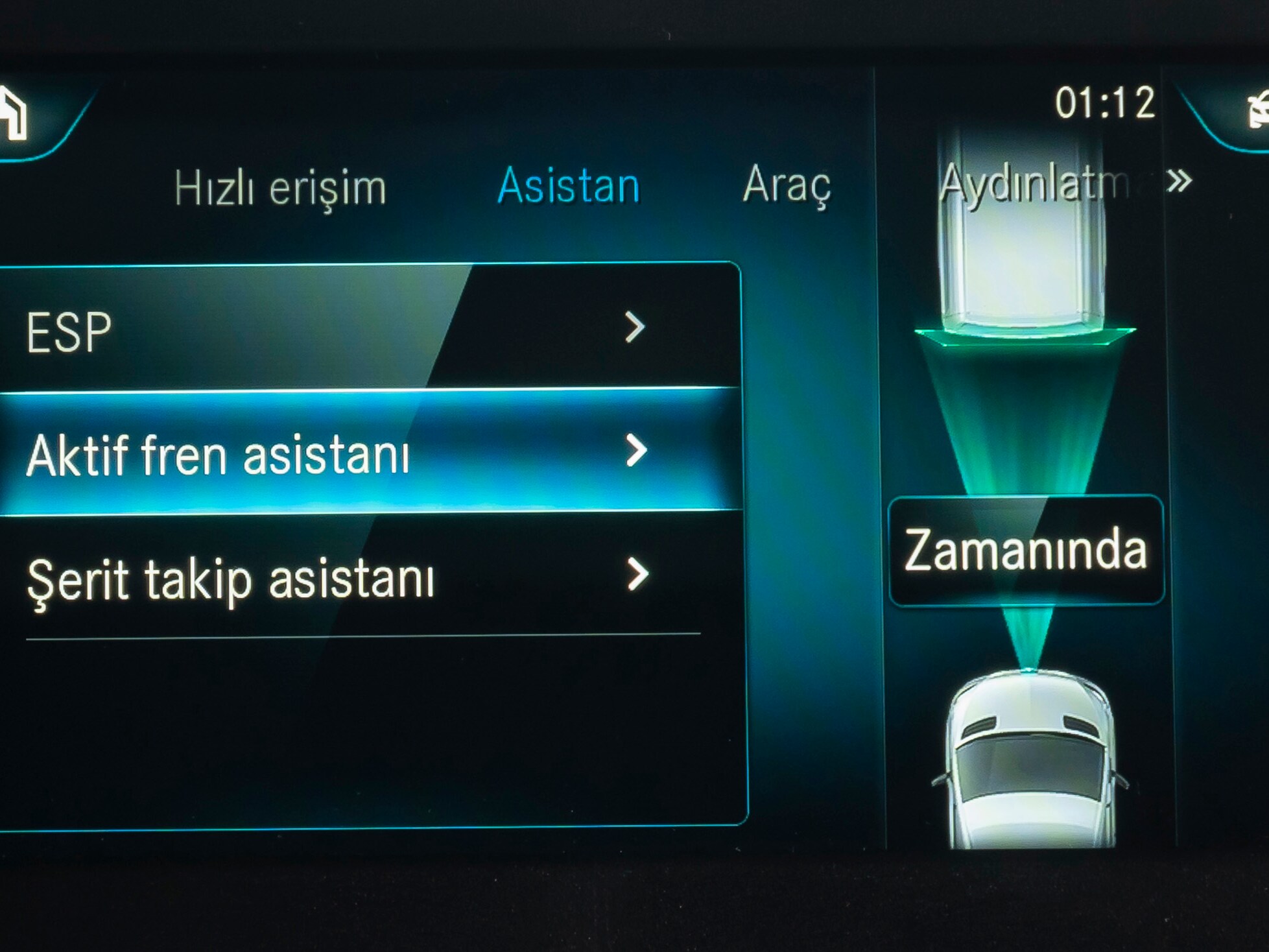 Aktif Fren Asistanı