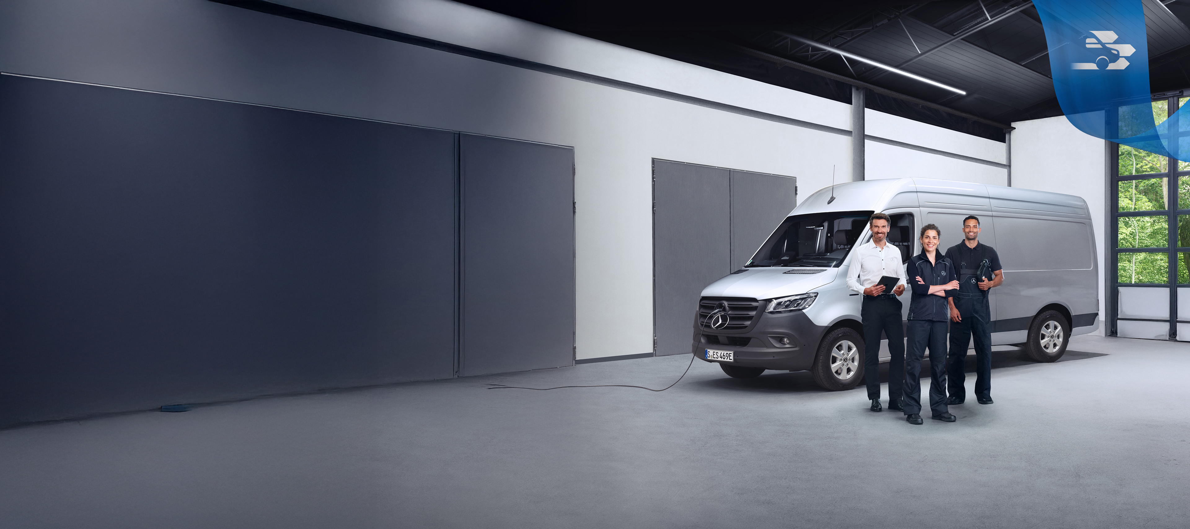 Mercedes-Benz | Elektrikli Araç Servisi Sürdürülebilir bir mobilite ve maksimum kullanılabilirlik için Mercedes elektrikli hafif ticari araç servisi.