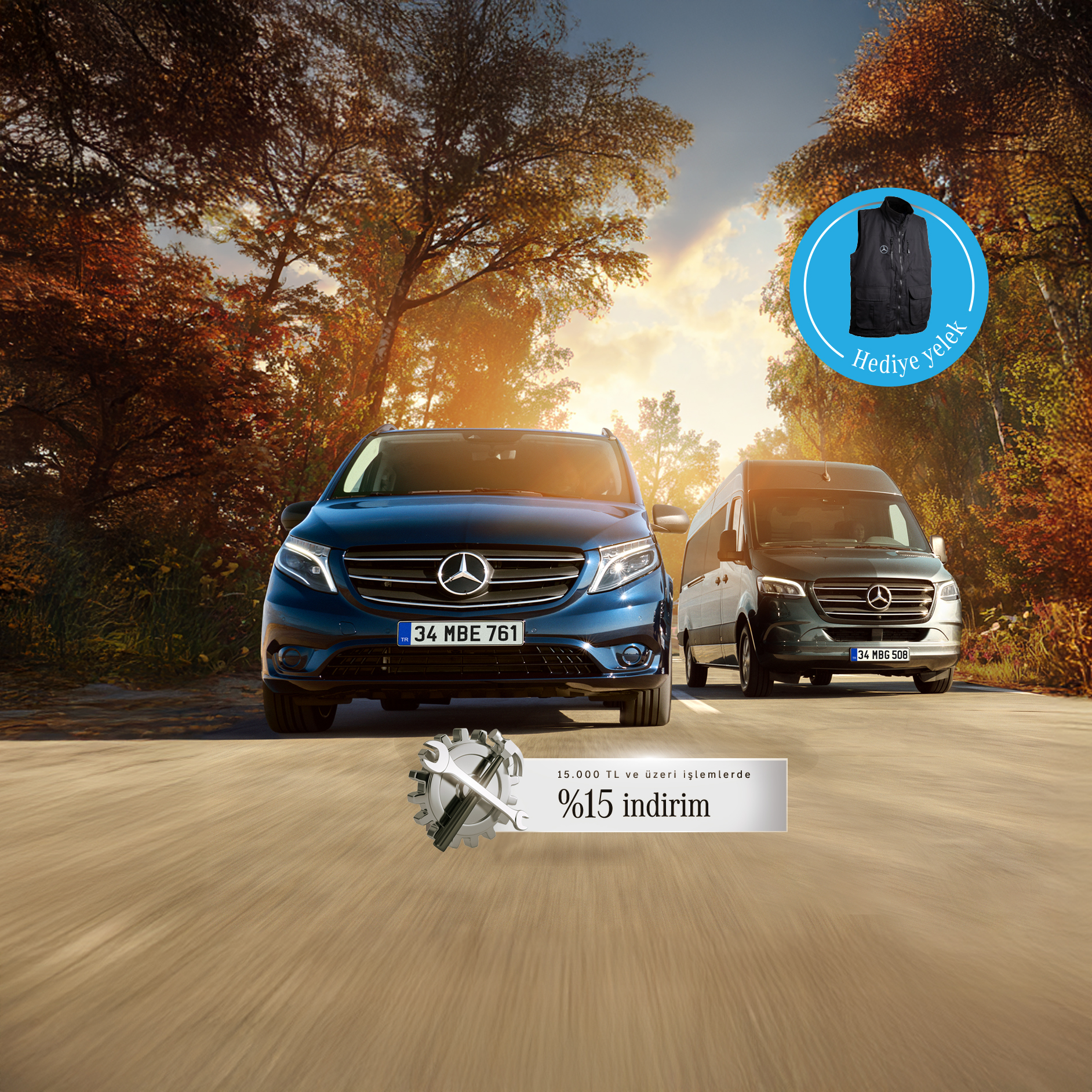 Sonbahar Kampanyası | Mercedes-Benz Hafif Ticari Araçlar Sonbahar Kampanyası