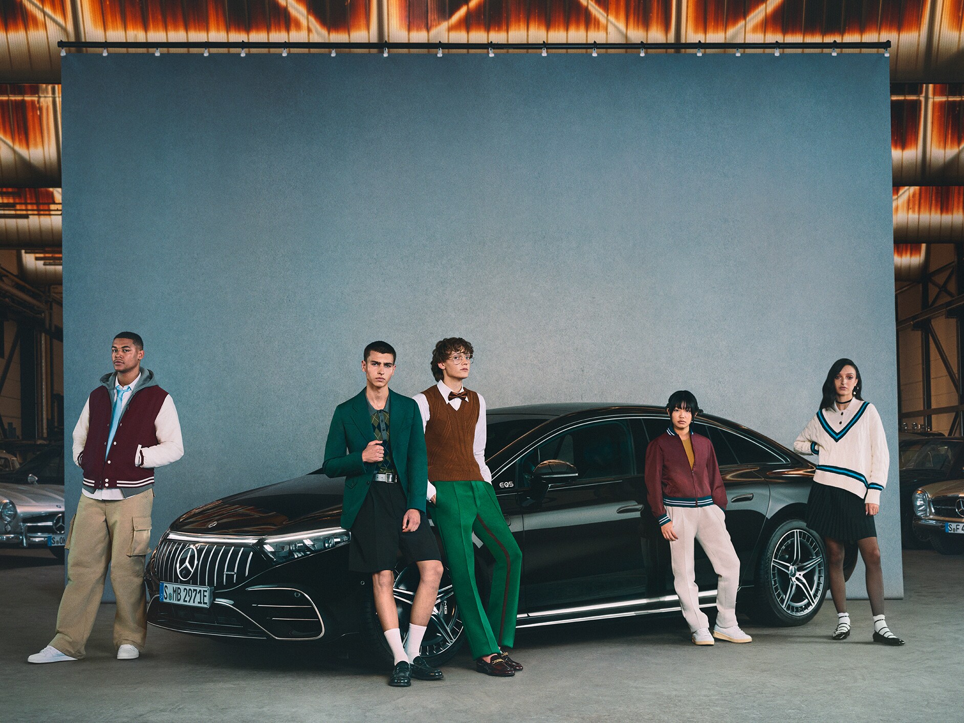 Mercedes-Benz'den EQS.