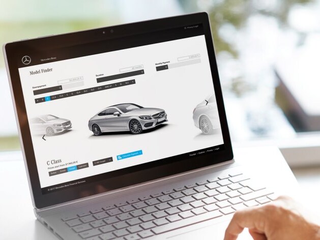 Mercedes-Benz online teklif.