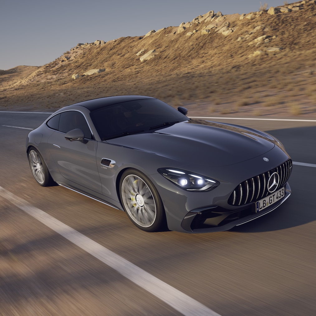 Mercedes-AMG GT Coupé için MANUFAKTUR seçenekleri.