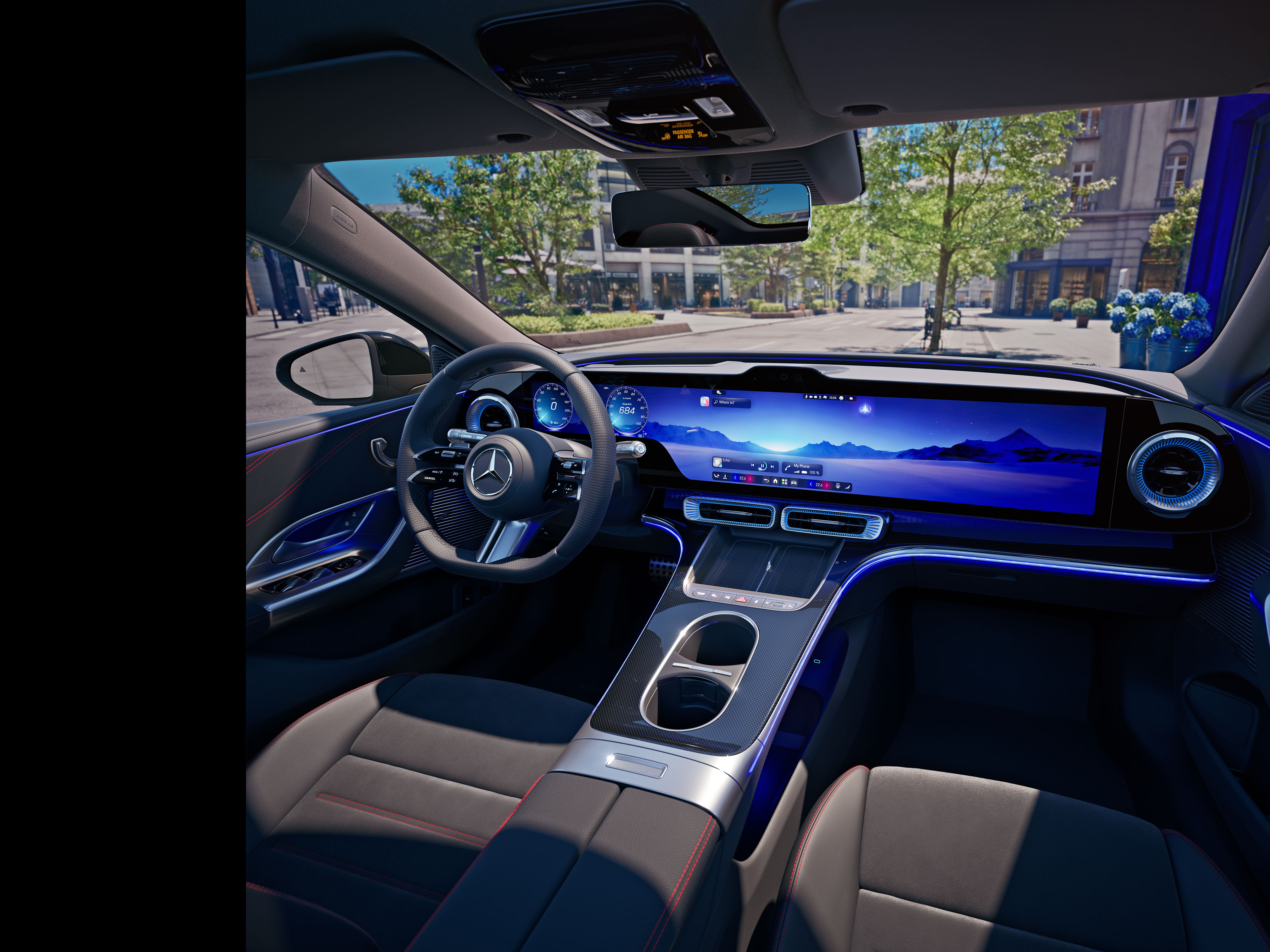 İç mekan | C-Serisi | Mercedes-Benz Yeni Mercedes-Benz C-Serisinin iç mekanı.