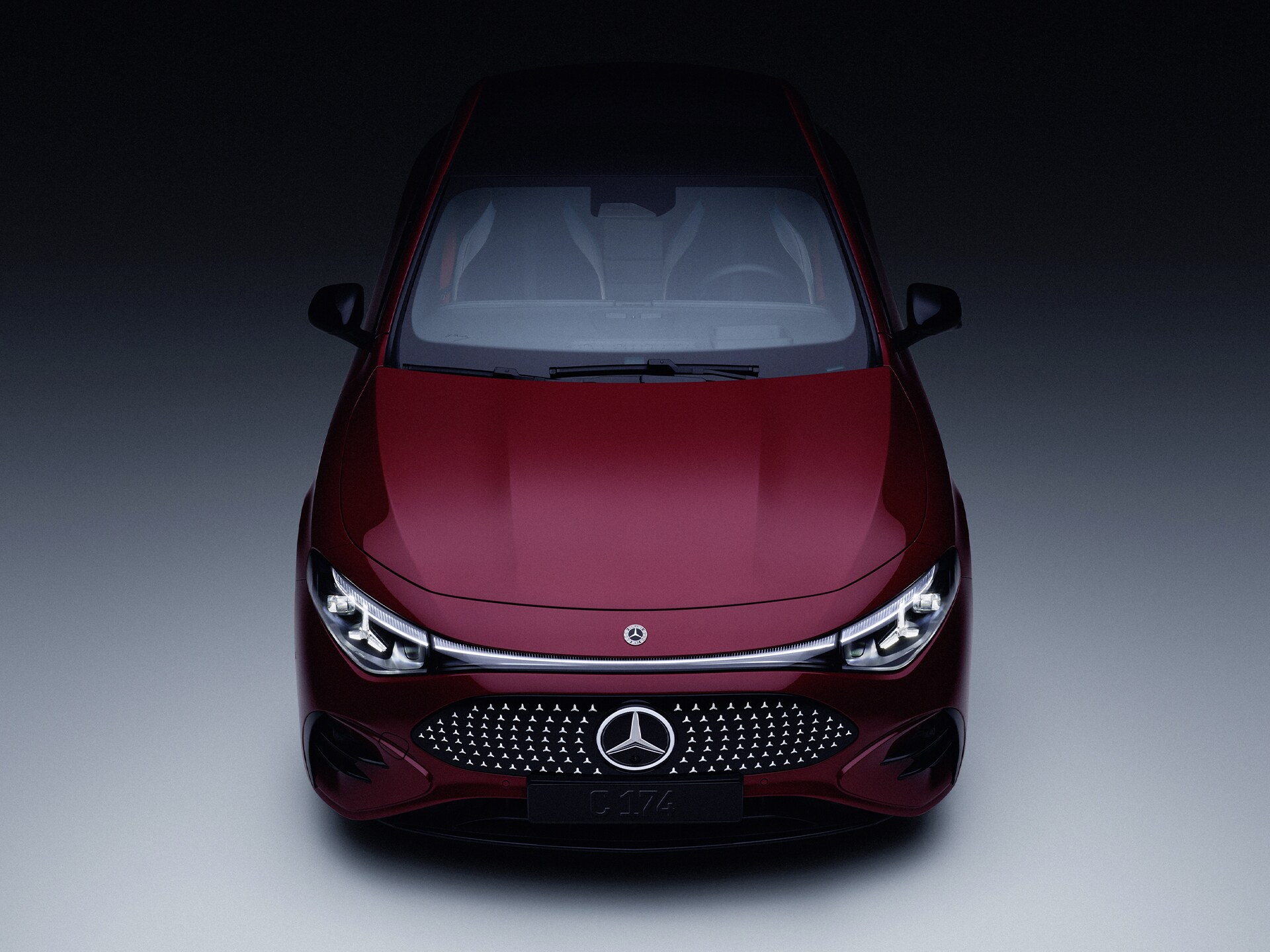 Yeni tamamen elektrikli Mercedes-Benz CLA.