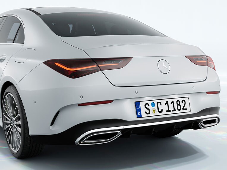 Yeni Mercedes-Benz CLA Coupé'deki park sistemleri.