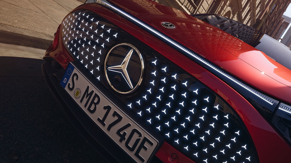 Mercedes-Benz CLA C174'teki MBUX Sanal Asistanlı MBUX Superscreen.