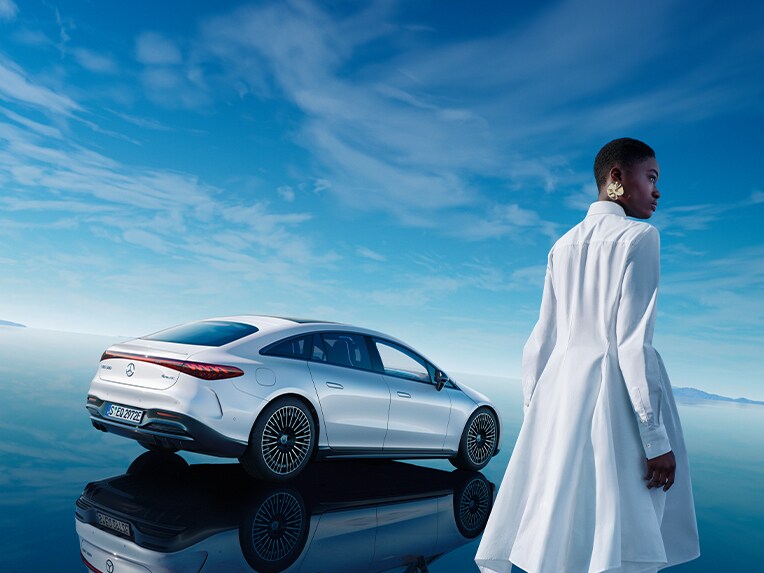 Mercedes-Benz EQS Sedan için otomobil aboneliği.