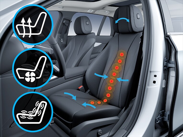 Aktif ergonomik koltuk paketi Plus | Tamamı elektrikli G-Serisi | Mercedes-Benz