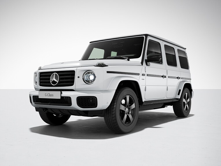 Gece paketine sahip Mercedes-Benz tamamı elektrikli G-Serisi.