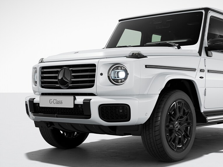 Gece paketi II'ye sahip Mercedes-Benz tamamı elektrikli G-Serisi.