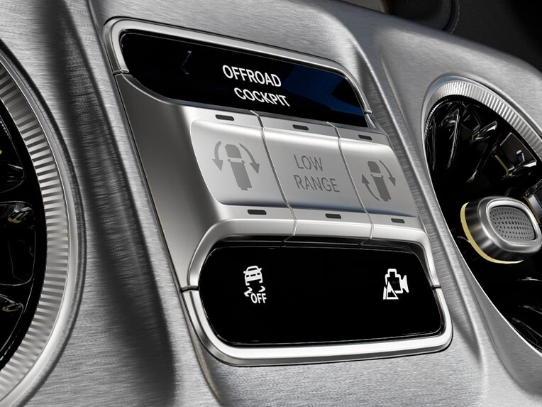 Mercedes-Benz tamamı elektrikli G-Serisindeki G-Yönlendirme (G-STEERING).