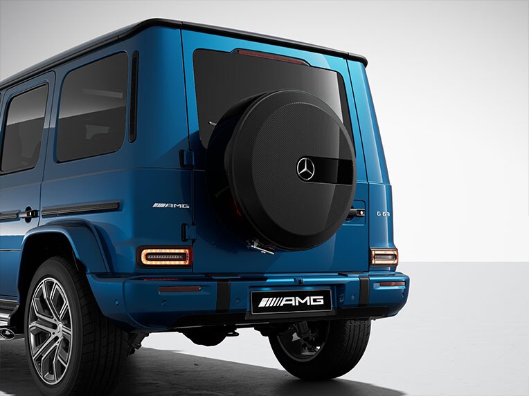 Yeni Mercedes-AMG G-Serisindeki AMG dış karbon paketi.