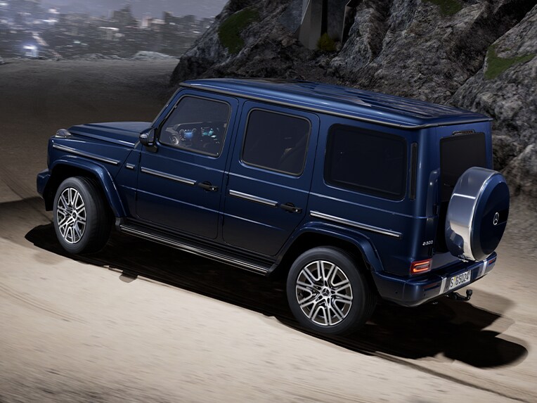 Mercedes-Benz G-Serisinin sürekli tüm tekerleklerden tahrik sistemi.