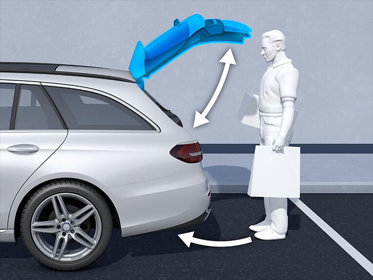 Yeni Mercedes-Benz GLA'da HANDS-FREE ACCESS.