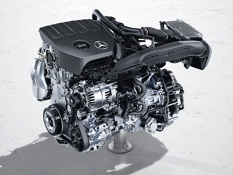 Yeni Mercedes-Benz GLA'daki 48 volt sistemi.