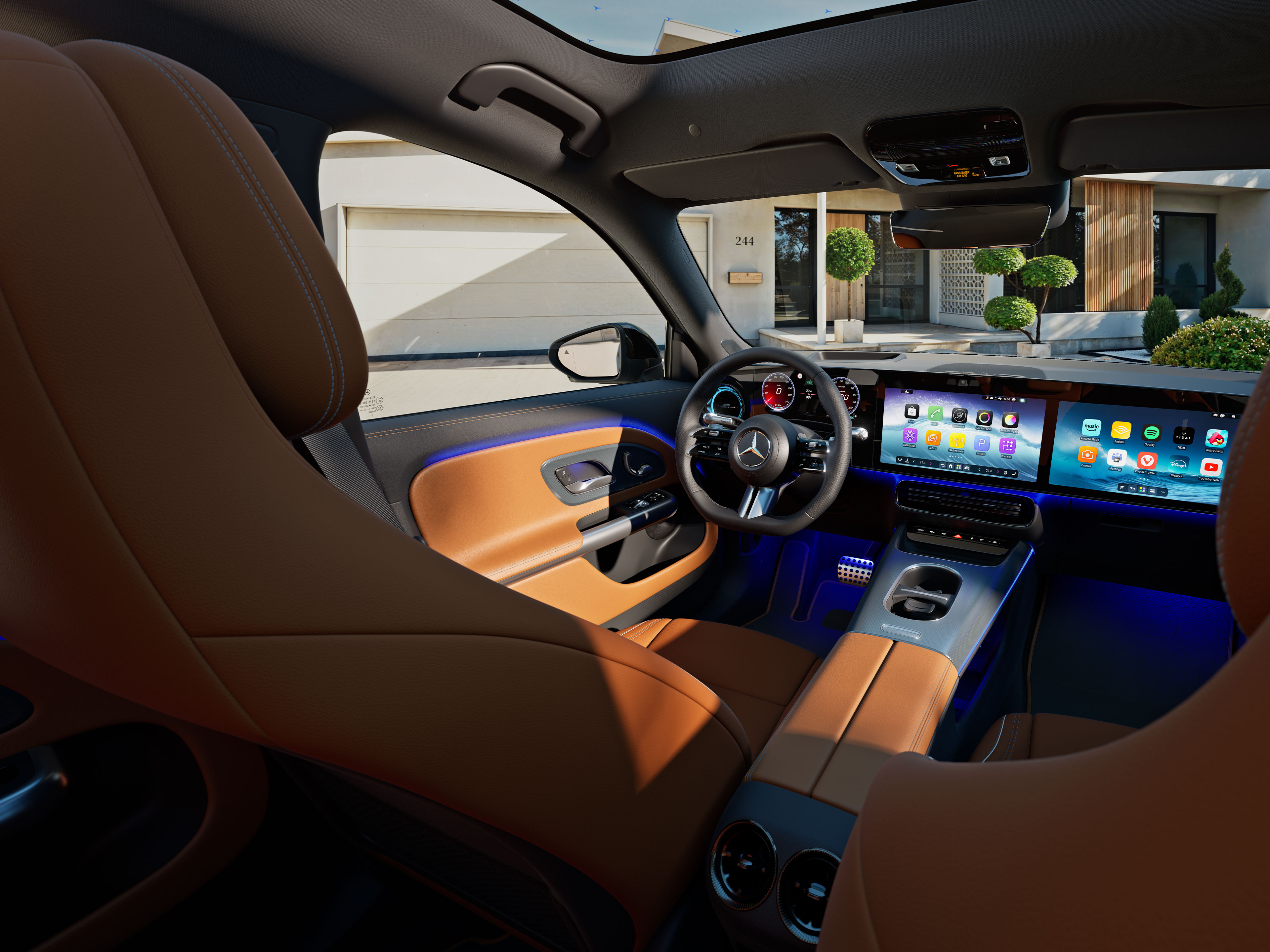 İç mekan | Yepyeni elektrikli GLB | Mercedes-Benz Mercedes-Benz’den yeni GLB'nin iç mekanı.