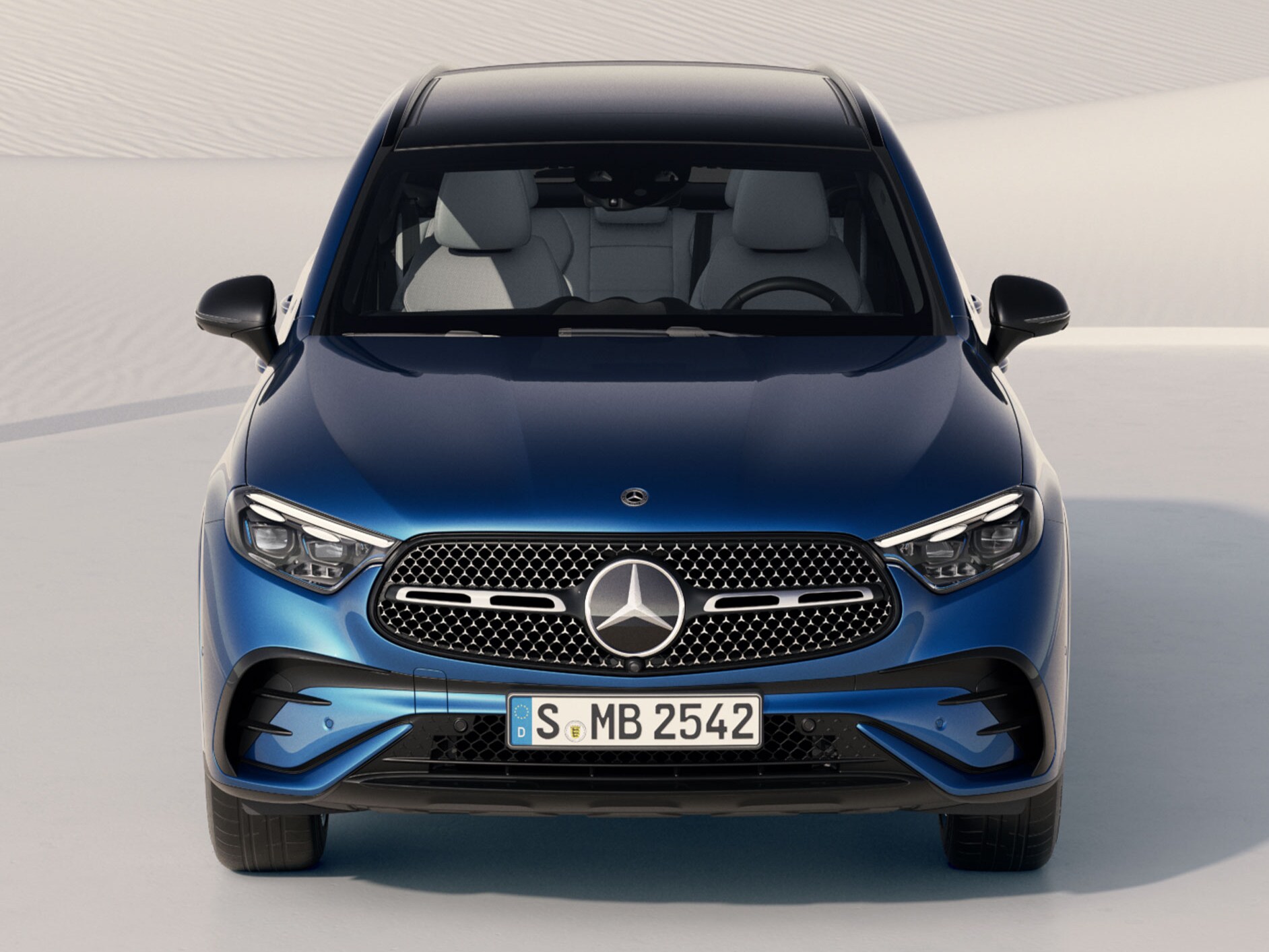 GLC 180'in önden görünümü.