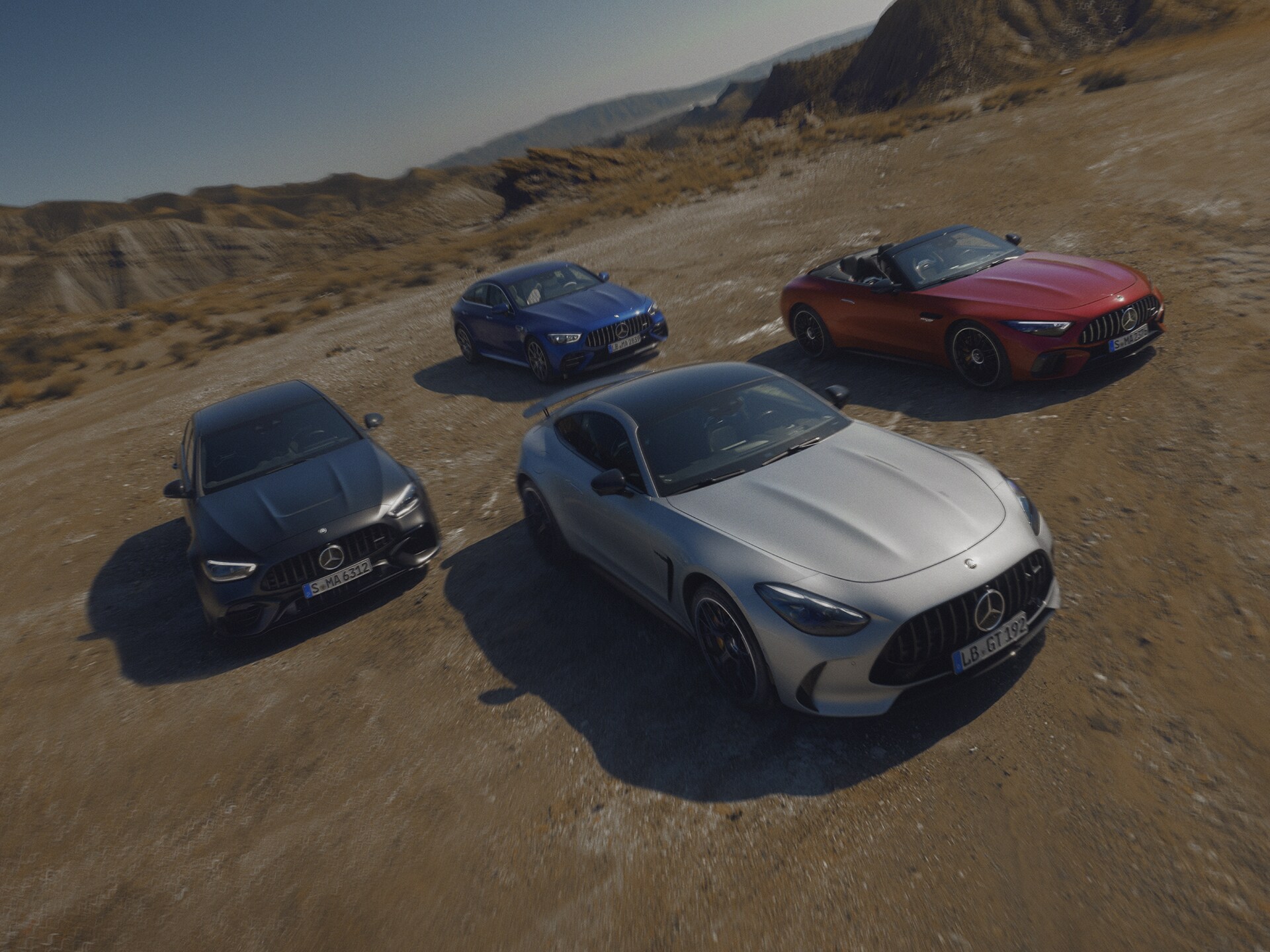 Mercedes-AMG modellerine genel bakış.