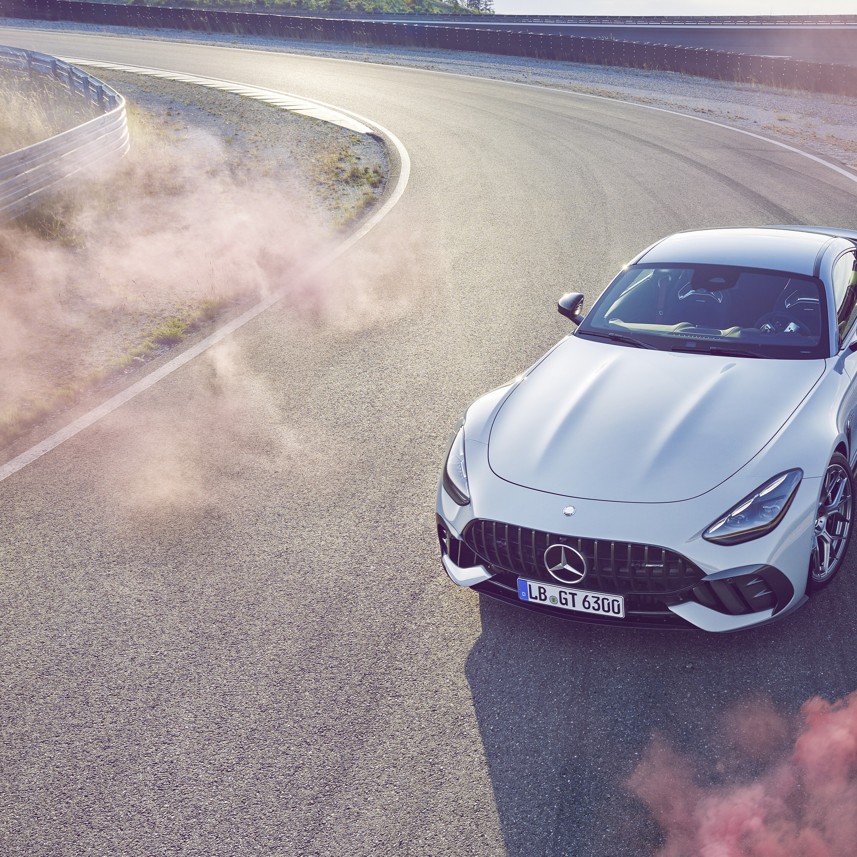 Mercedes-AMG gücünün gösterimi.