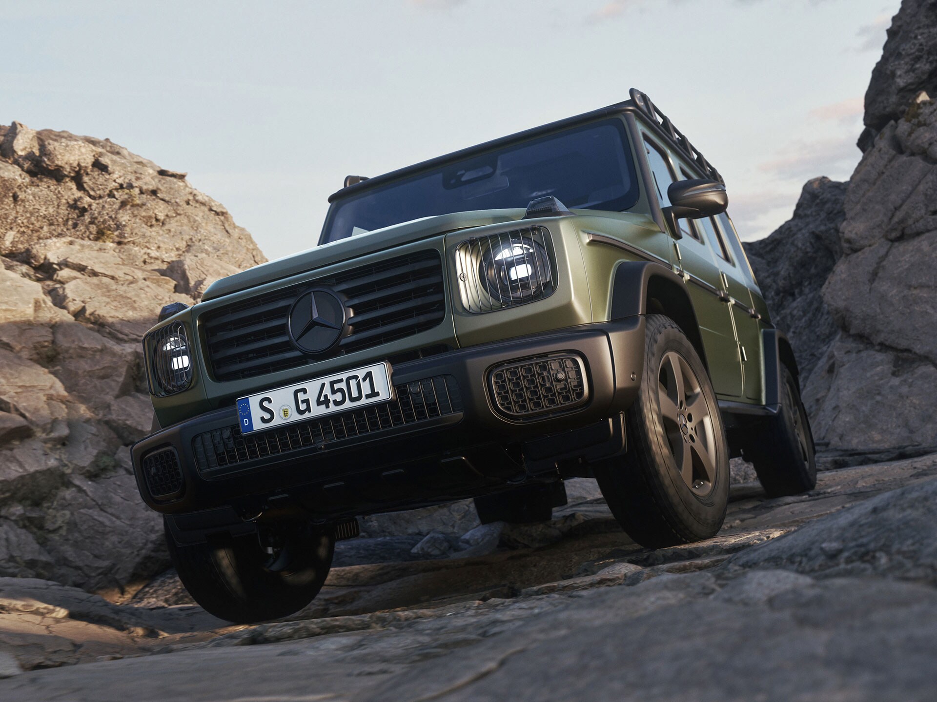 İkonik Mercedes-Benz G-Serisi.