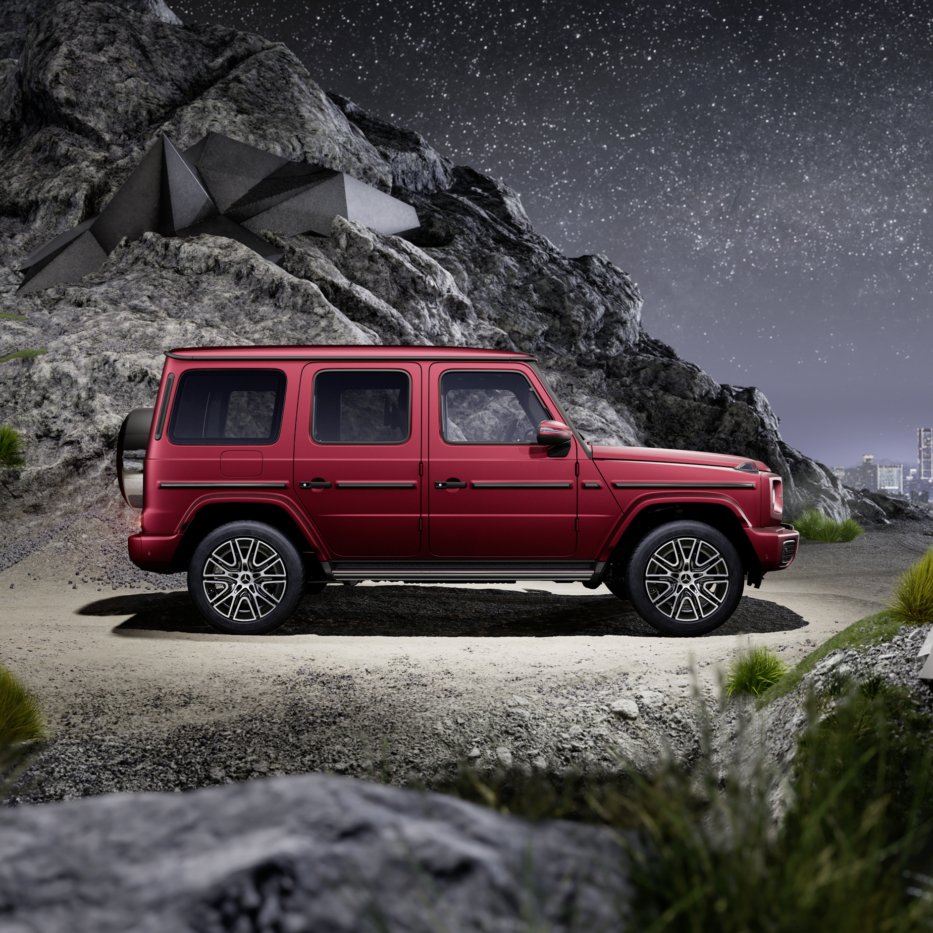 Dış tasarım | G-Serisi Brand Area | Mercedes-Benz Mercedes-Benz G-Serisi'nin dış tasarımı.