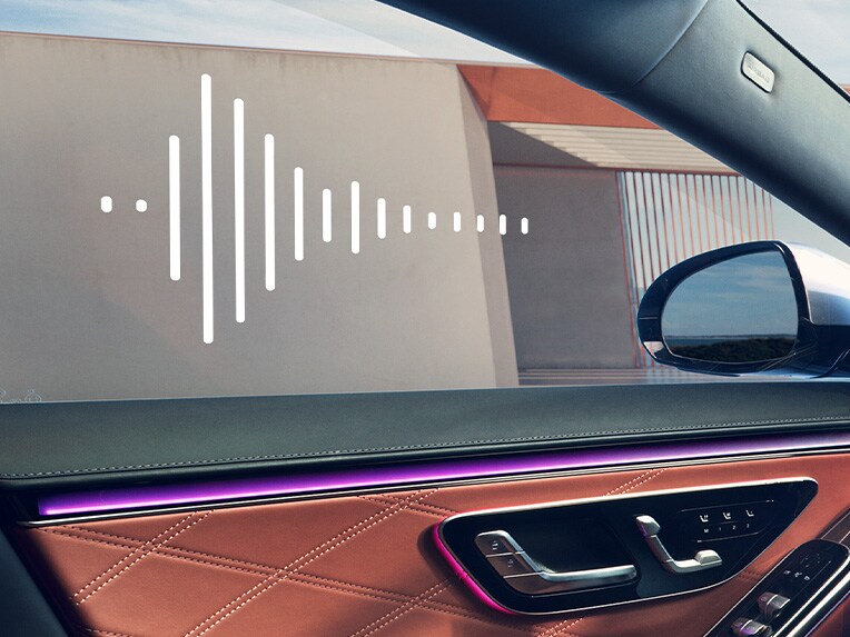 Mercedes-Maybach S-Serisi’nin iç mekanı.