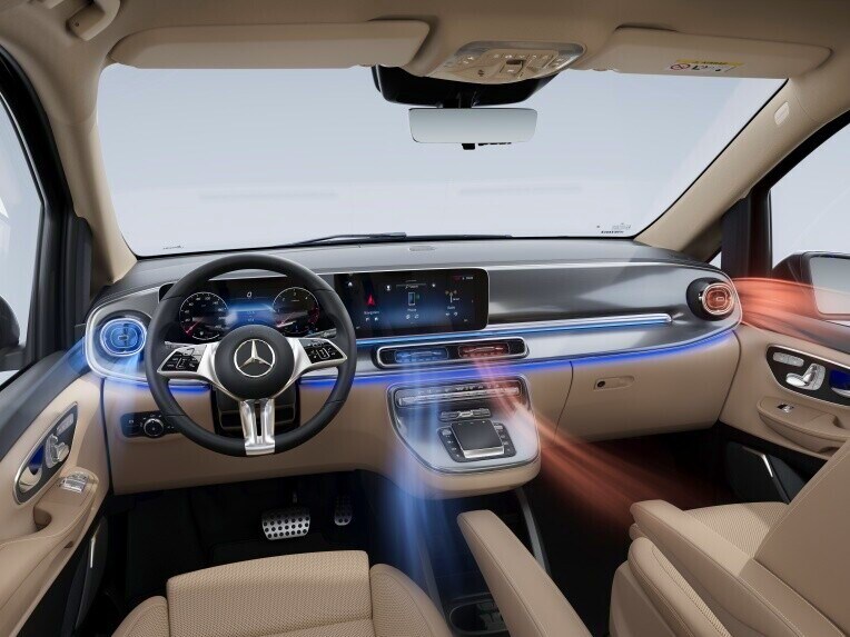 İklimlendirme otomatiği THERMOTRONIC, aracınızda klima konforunu artırır ve yolculuk sırasında daha uzun süre dinç kalmanıza yardımcı olur.