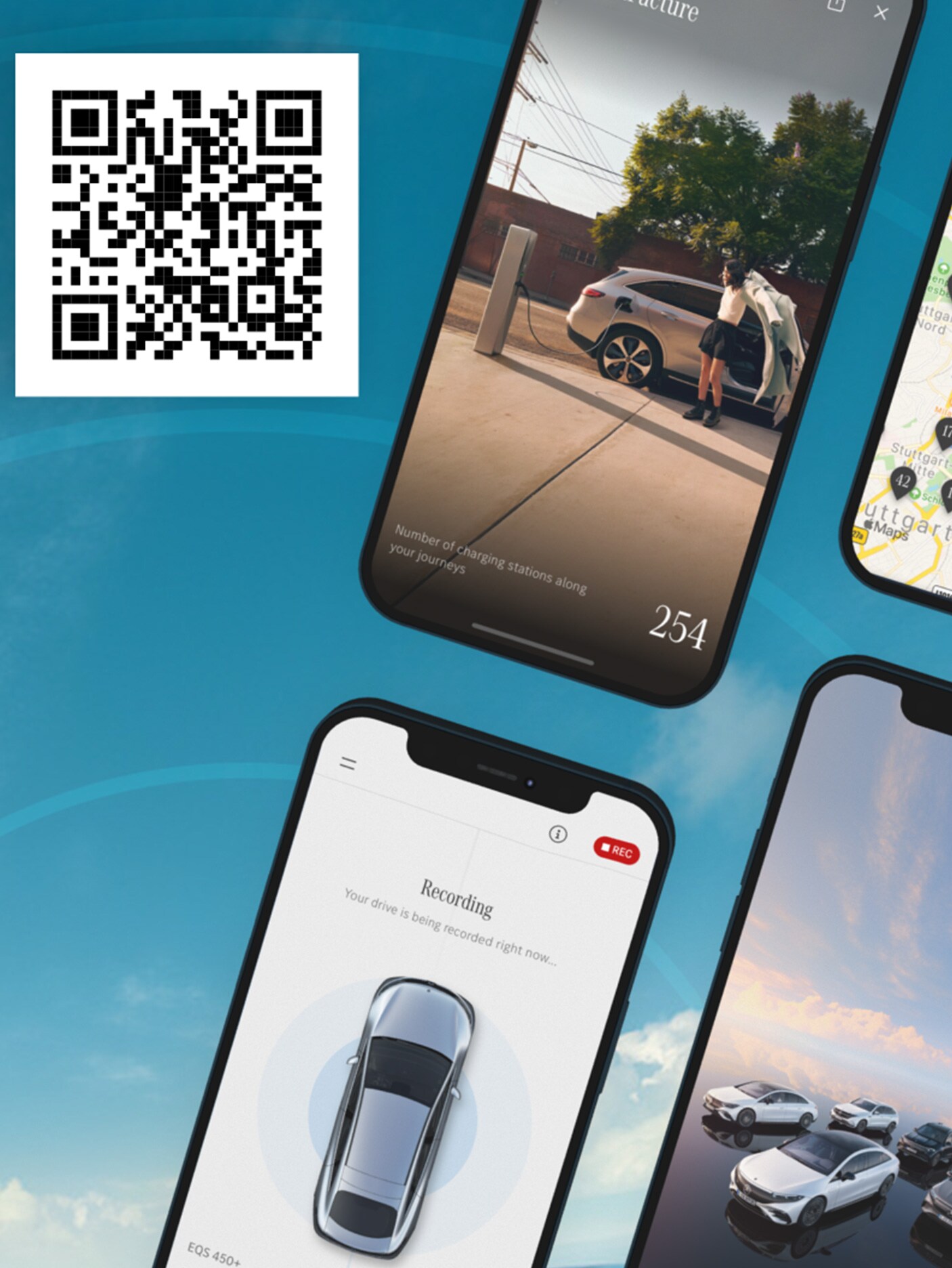Akıllı telefondaki Electric Ready uygulaması