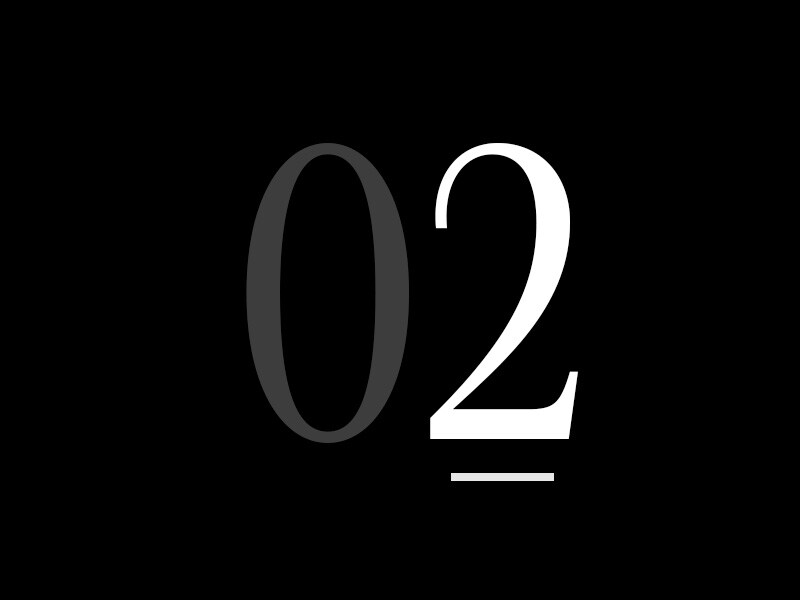 Büyük bir sayı "02"