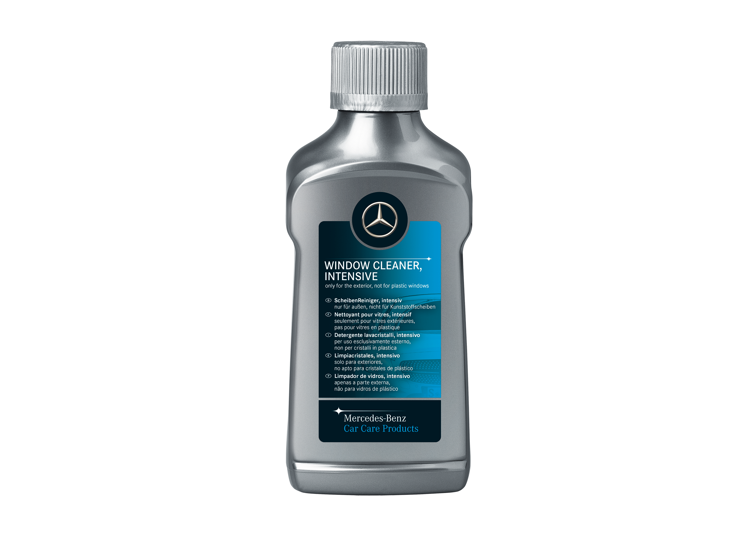 Mercedes-Benz cam temizleyici, yoğun.