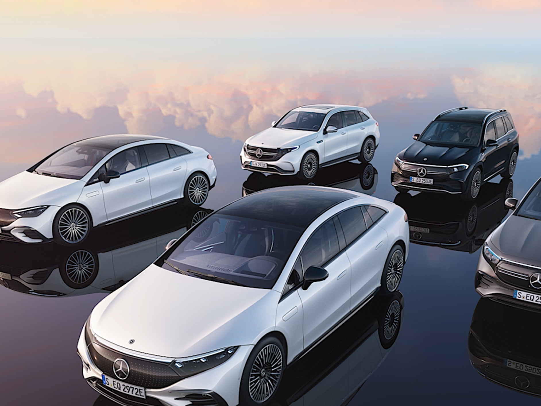 Resimde, tamamen elektrikli modeller gösterilmektedir.