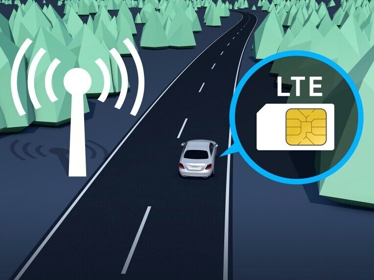 Dijital ekstralar için iletişim modülü (LTE), sabit olarak takılı eSIM ile dijital ekstraları kullanmak için teknik ön koşulu karşılar.